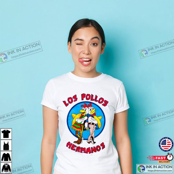 Los Pollos Hermanos Chicken Brand Logo Shirt