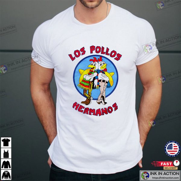 Los Pollos Hermanos Chicken Brand Logo Shirt