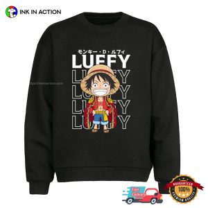 luffy pirate king Japan one piece shirt 3 Ink In Action
