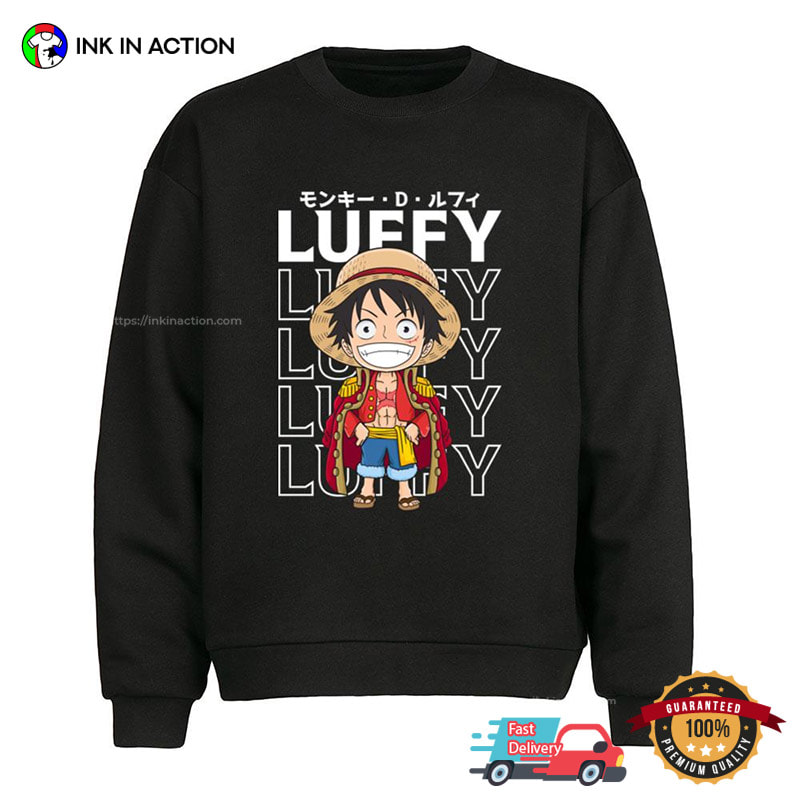 Luffy Pirate King Japan One Piece Shirt - Ink In Action