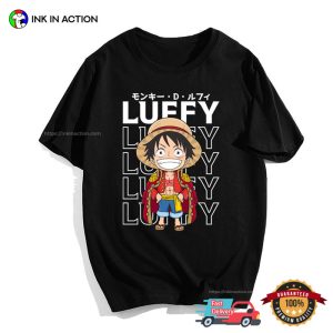 luffy pirate king Japan one piece shirt 4 Ink In Action