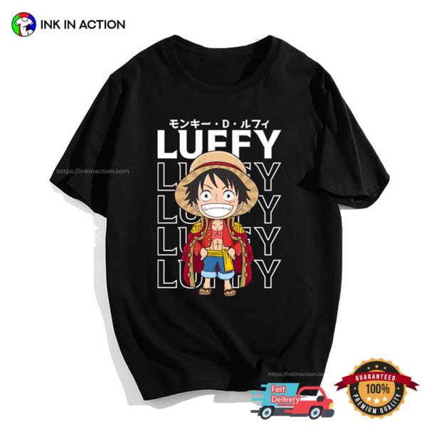 Luffy Pirate King Japan One Piece Shirt