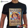 Luffy Wanted Poster One Piece T-Shirt