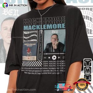 macklemore ben Rap Album Vintage Unisex Shirt 2 Ink In Action