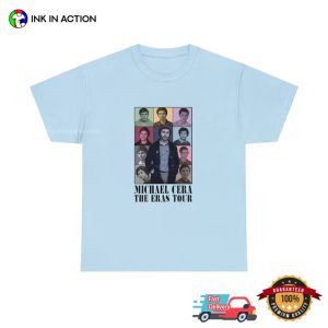 micheal cera The Eras Tour Style Shirt 2 Ink In Action