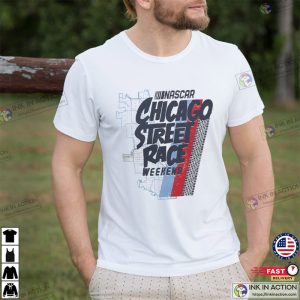 nascar chicago street race T shirt 2 Ink In Action