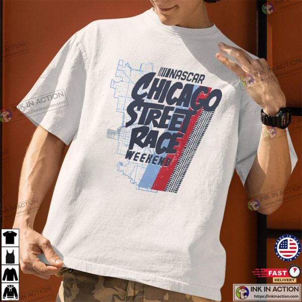 NASCAR Chicago Street Race T-shirt