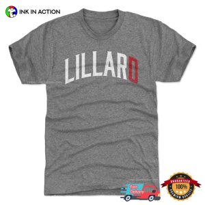 nba damian lillard Mens Premium T Shirt 2 Ink In Action