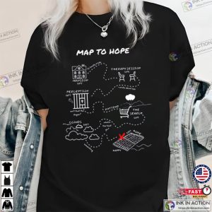 nf tour Map To Hope new nf album T shirt 3 Ink In Action