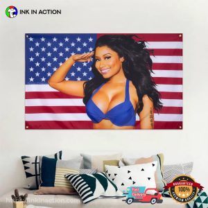 Nicki Minaj United States Flag