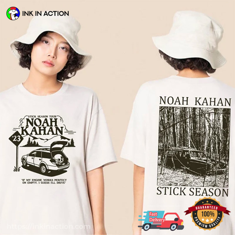 Noah Kahan Stick Season Tour 2023 Double Side T-shirts - Ink In Action