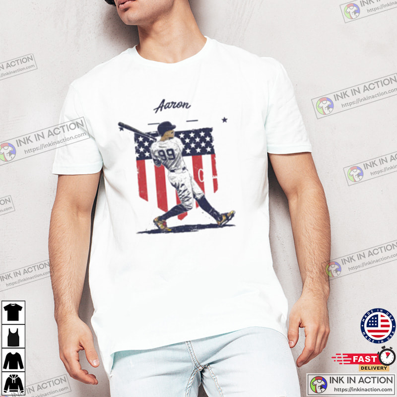 Vintage Inspired Aaron Judge T-shirt Novelty shirt USA Sports Baseball