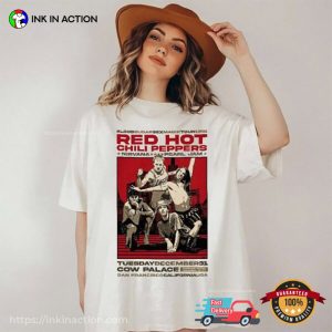 red hot chilli peppers concert T shirt 3