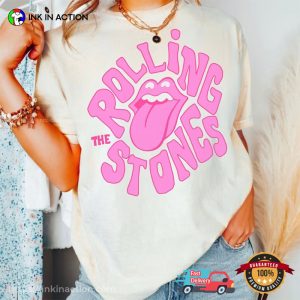 rolling stones tongue Graphic Comfort Colors T shirt 4 Ink In Action