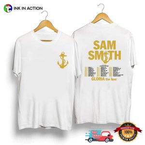 Sam Smith Gloria, Sam Smith Tour 2023 T-shirt