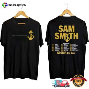 sam smith gloria sam smith tour 2023 T shirt 2 Ink In Action