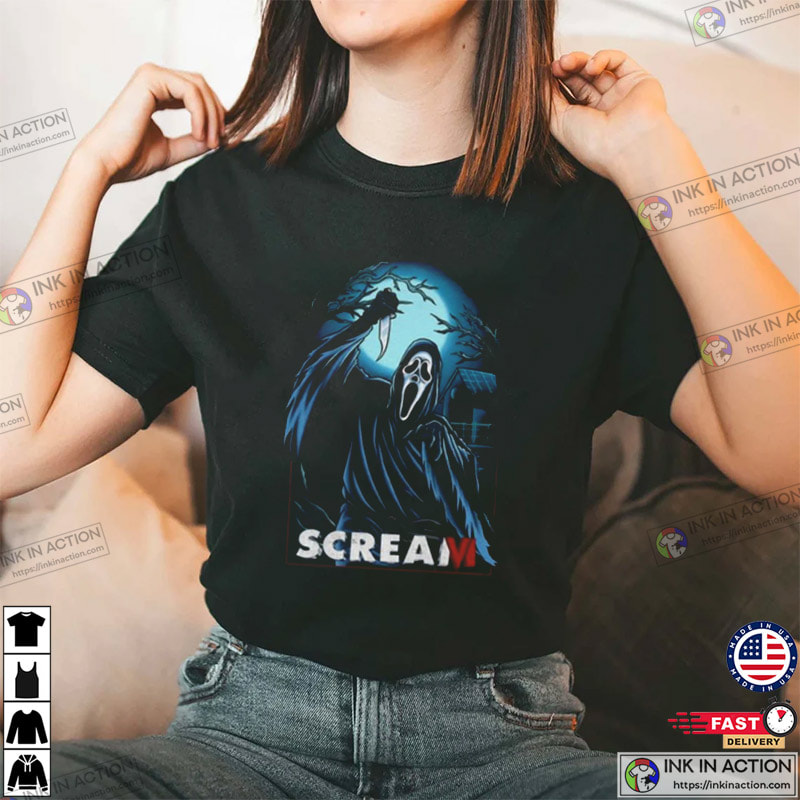 Scream 6 Ghostface T-shirt - Ink In Action