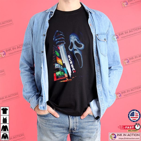 Scream Movie 2023 Poster T-shirt