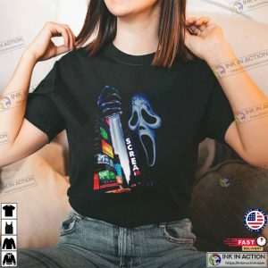 scream movie 2023 Poster T shirt 4 Ink In Action