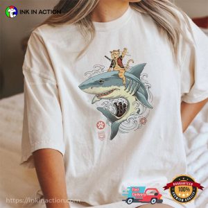 Shark Cats Shark Awareness Day T-shirt