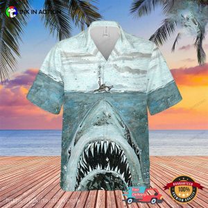 sharks jaws Summer Shark Hawaiian Shirt 1 Ink In Action