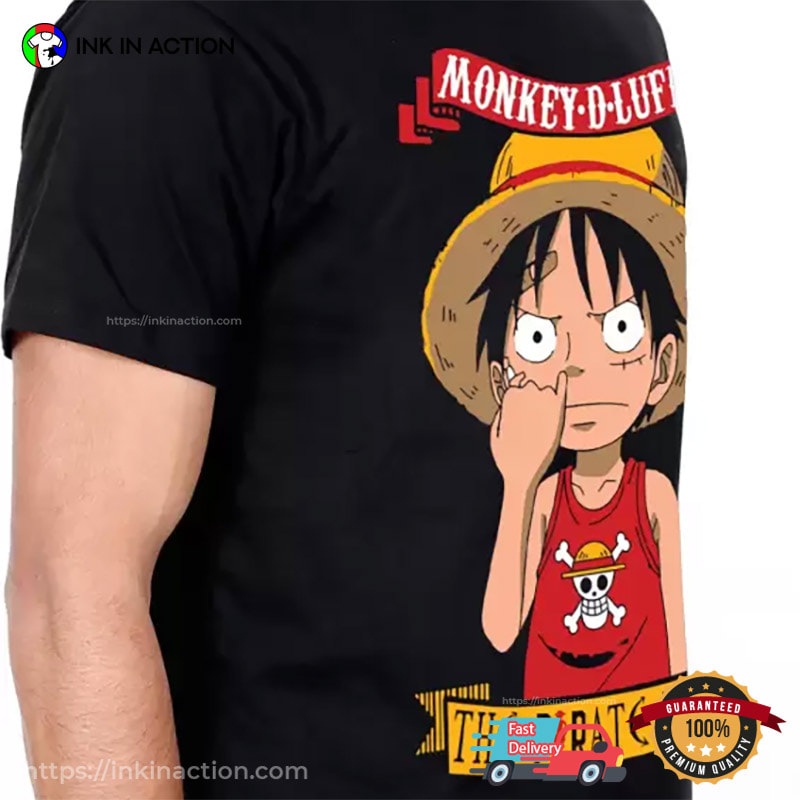 One Piece T-Shirt, One Piece Pirate Luffy Tee Shirt – T-Shirt Kingship