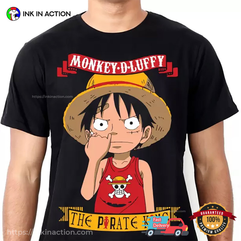 Monkey D. Luffy T-shirt Straw hat One Piece, T-shirt, hat, piracy