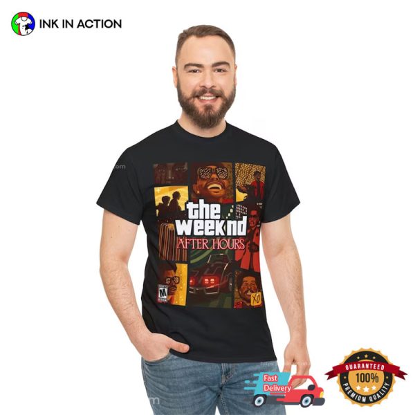 THE WEEKND After Hours Album GTA Style Shirt