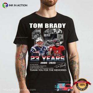 tampa bay bucaneers tom brady Graphic Tee 1 Ink In Action