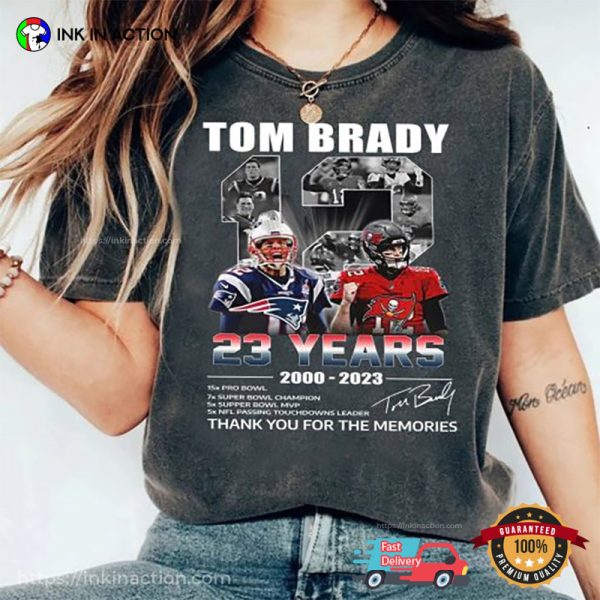 Tampa Bay Bucaneers Tom Brady Graphic Tee