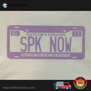 taylor swift taylors version Spk Now Cassette Shirt 1 Ink In Action