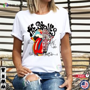 the stones Pleased To Meet You fashionable t shirt 1 Ink In Action