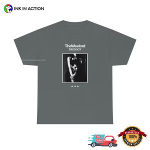 the weeknd trilogy Album Cover Unisex T Shirt 3 Ink In Action
