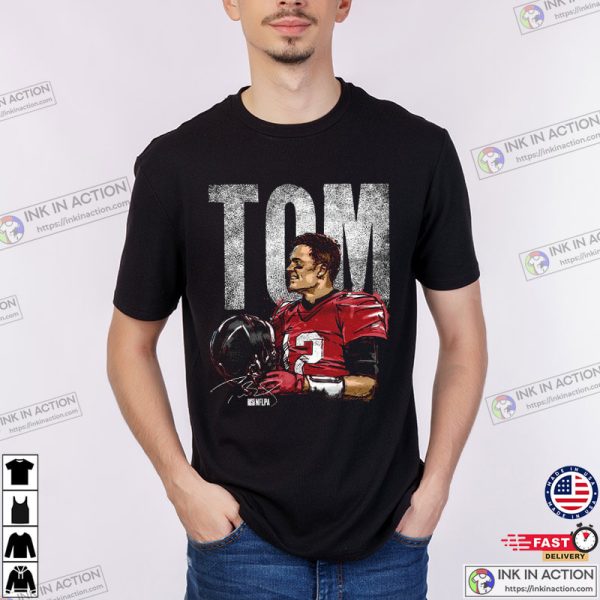 Tom Brady 2023 Football NFL Patriots Painting Fanart Shirt