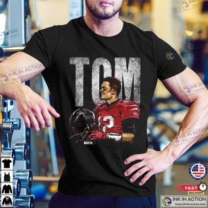 Tom Brady 2023 Football NFL Patriots Painting Fanart Shirt