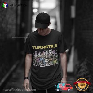 turnstile band Music hardcore punk T shirt 2 Ink In Action