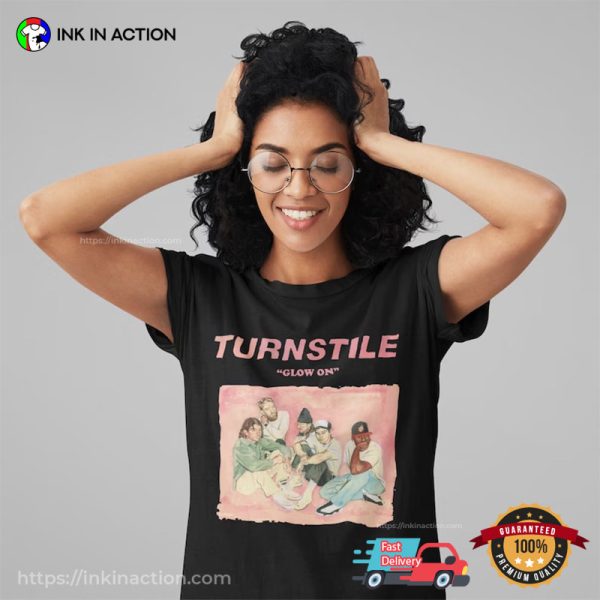 Turnstile Glow On Music Band Artist T-shirt