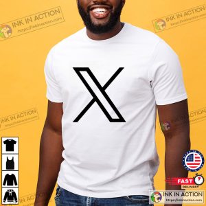 X New Logo 2023 Rebrand Shirt - Ink In Action