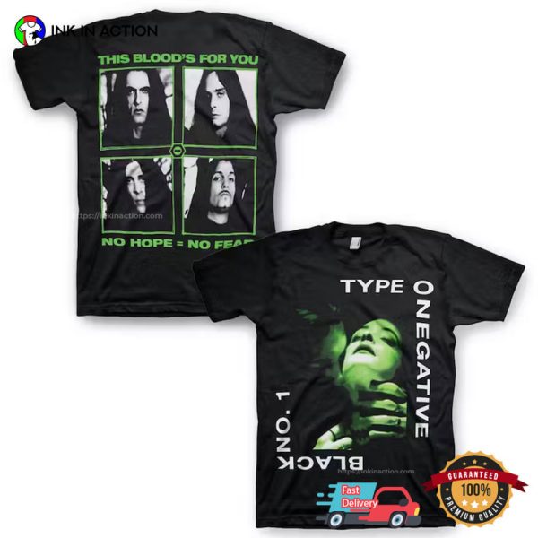 Type O Negative Black No 1 T-shirt