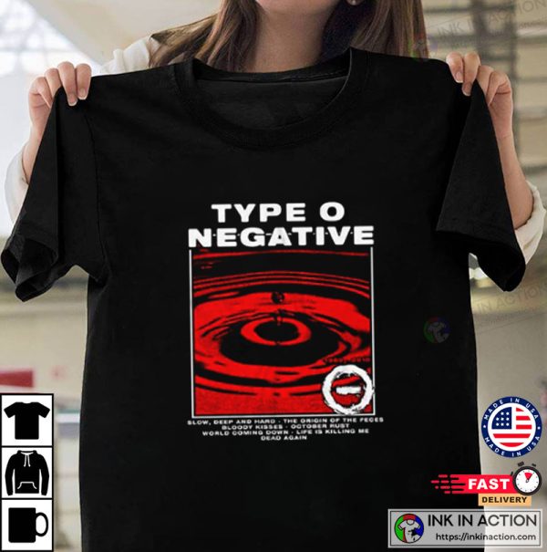 Type O Negative Merch, Type O Negative Band T-shirt