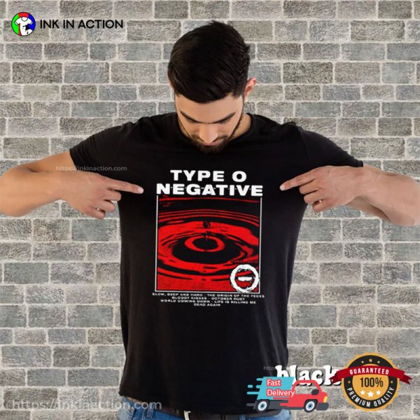 Type O Negative Merch, Type O Negative Band T-shirt