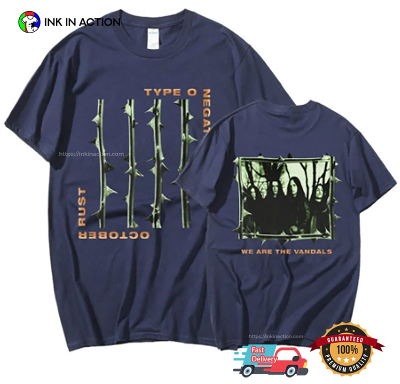 Type O Negative Merch, Type O Negative Band T-shirt - Print your thoughts.  Tell your stories.
