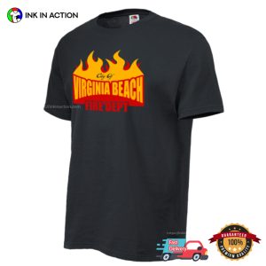 virginia beach Fire Dept fire rescue Shirt 3