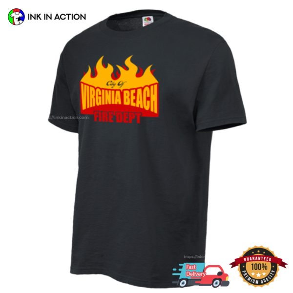 Virginia Beach Fire Dept Fire Rescue Shirt