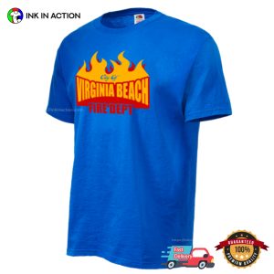 virginia beach Fire Dept fire rescue Shirt 4