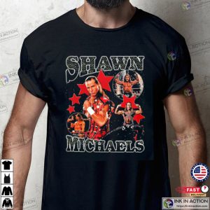 wwe shawn michaels T shirt 1 Ink In Action