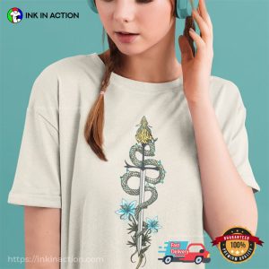 zelda super nES Dragon of Light T shirt 3 Ink In Action