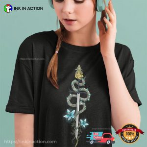 zelda super nES Dragon of Light T shirt 4 Ink In Action