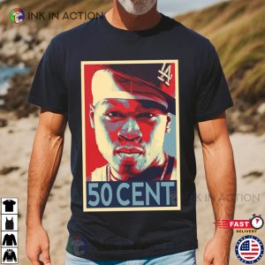 50 cent graphic tee