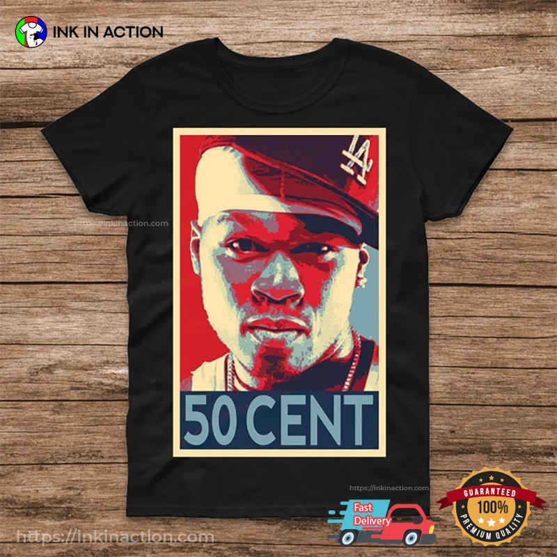50 cent graphic tee
